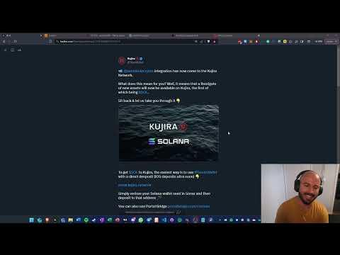 How to Bridge Solana $SOL to Kujira $KUJI Using Wormhole